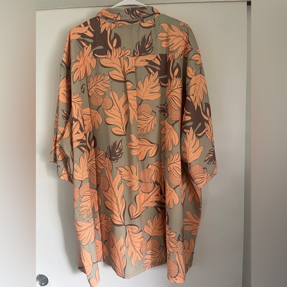 MISSING POLYNESIA Mens Ulu Aloha Shirt - Picture 3 of 8